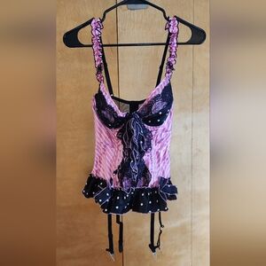 Pink and Polka Dot Corset 💗